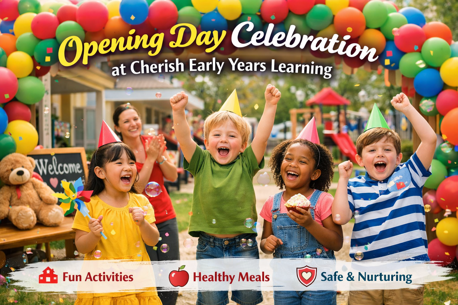 Opening-day-Celebration-at-Cherish-Child-Care